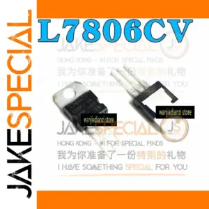 Set of 5 LM7806CV Voltage Regulators for Stable Power
