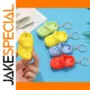 Colorful Mini Shoe Keychain in Bright Colors