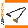 10pcs 25cm LVDS Display Cable Set for 17-26" Screens