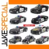 1:36 Scale Police Car Miniatures Collection