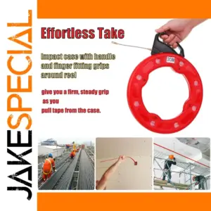 Durable Fiberglass Fish Tape Reel Puller