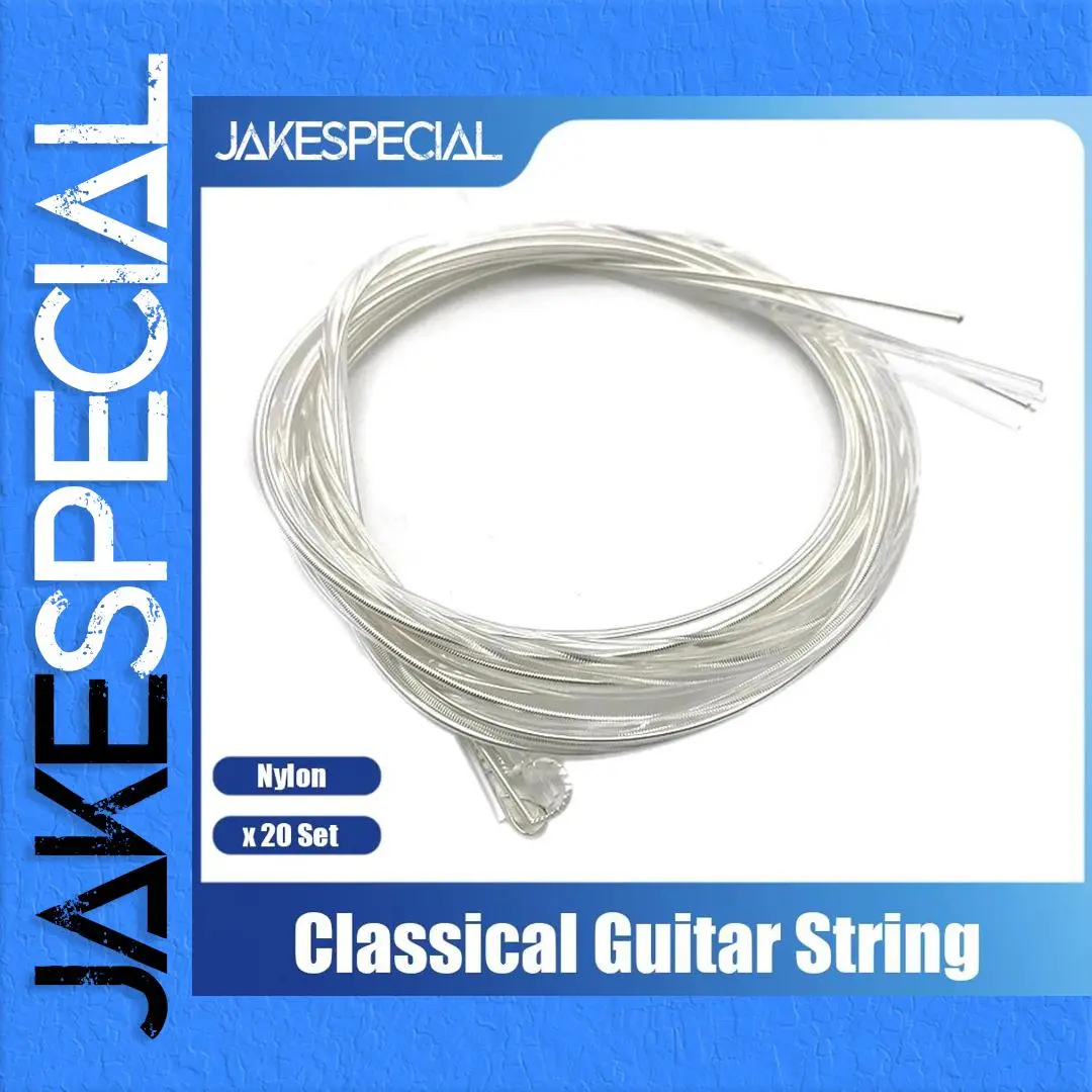 Transparent Nylon Classical Guitar Strings Set 1 Transparent Nylon Classical Guitar Strings Set