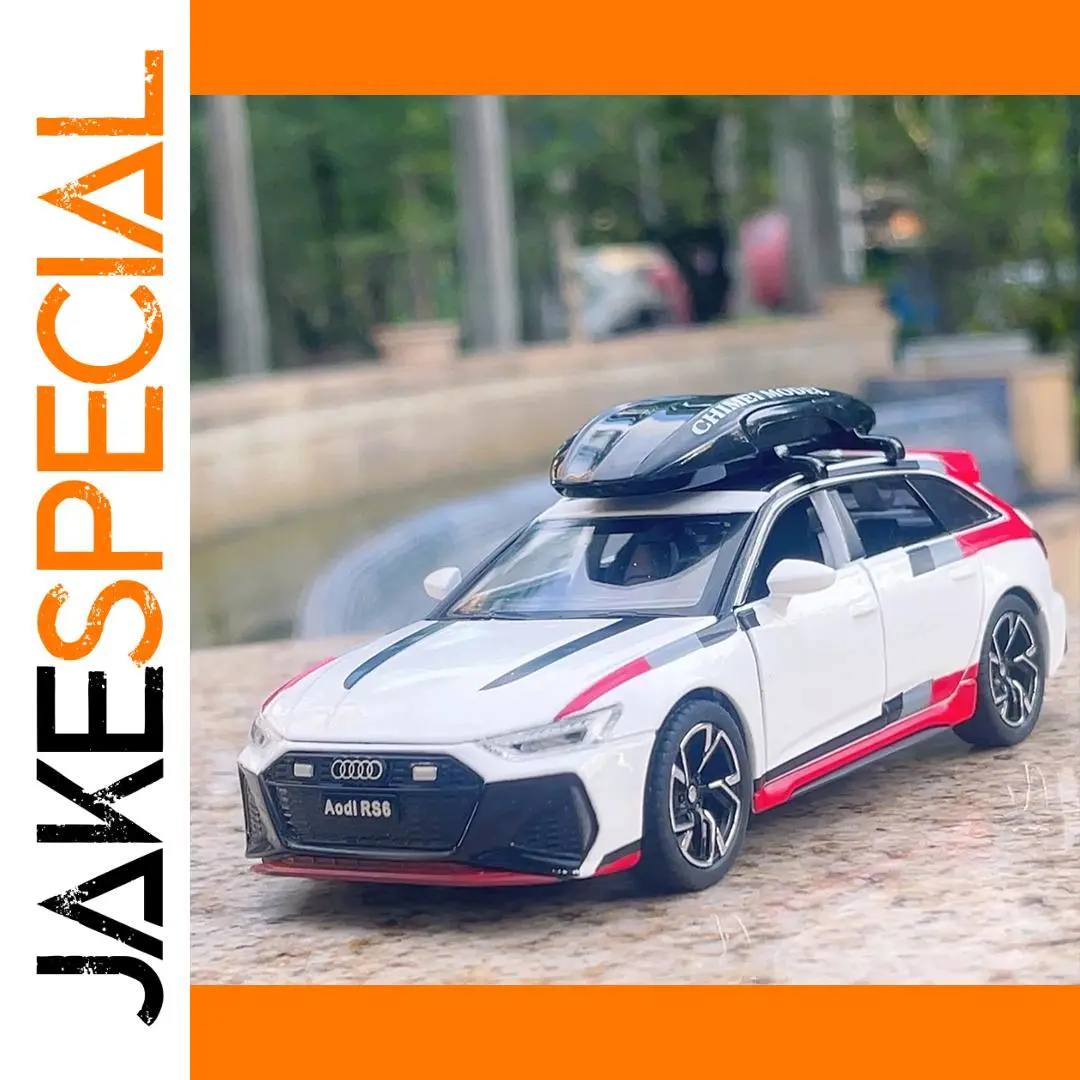 1:32 Scale Alloy Car Model RS6 and R8 1 1:32 Scale Alloy Car Model RS6 and R8