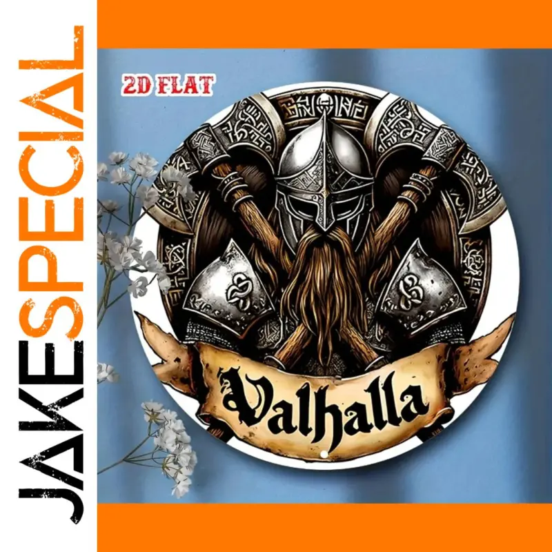 Unleash Your Inner Viking with the Striking Metal Wall Art Decor 1 c02f0317d47f424d948b499b product image