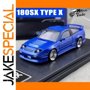 1:64 Die-Cast Micro Turbo 180SX TYPE X Model