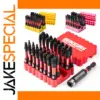Impact Screwdriver Bits Set 33-Piece High-Hardness S2 Steel