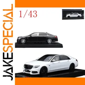 White BRABUS 900 Maybach Diecast Model 1:43
