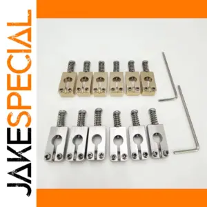 High-Quality Metal Guitar Saddle Set