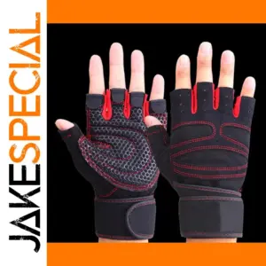 Unisex Fitness Half Finger Gloves for Workout