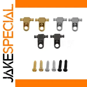 Stylish Copper Guitar String Retainer Set