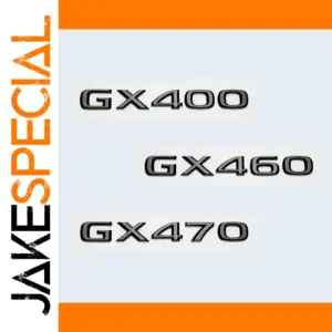 Glossy Black Emblem for Lexus GX400, GX460, GX470