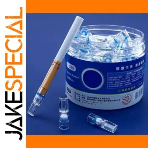 Disposable Acrylic Cigarette Filter Tip with MIRROR Technique