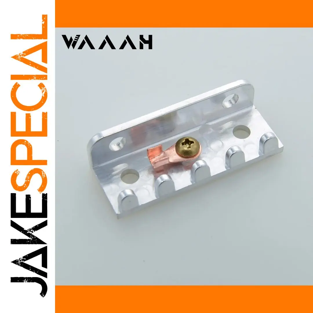 Chrome Aluminum Tremolo Spring Claw for Guitars 1 Chrome Aluminum Tremolo Spring Claw for Guitars