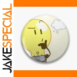 Inanimate Insanity Lightbulb Pin - 32mm to 75mm