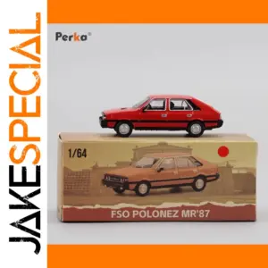 Red FSO Polonez 1:64 Diecast Model for Collectors