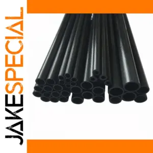 High-Quality Carbon Fiber Tubes Set 2-10mm, 500mm