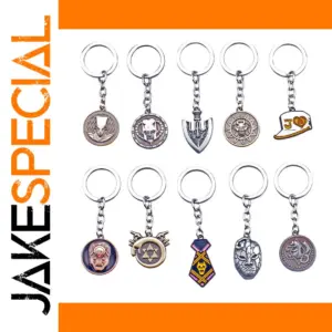 JoJo's Bizarre Adventure Keychain - 3-5cm Zinc Alloy
