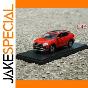 Red VW Tayron X 1:43 Scale Diecast Model