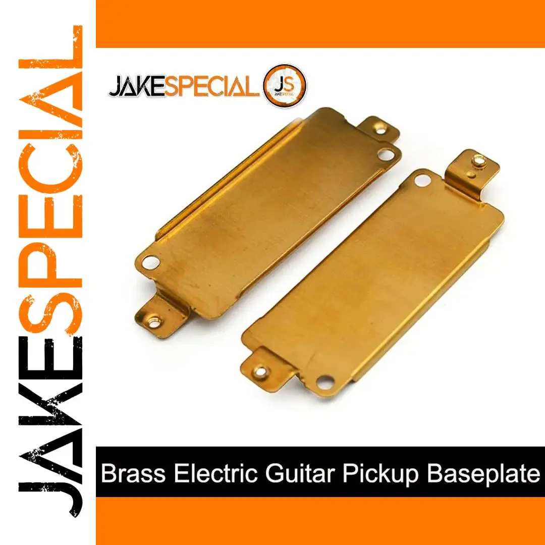 Brass Guitar Pickup Baseplates Set 30pcs 1 Brass Guitar Pickup Baseplates Set 30pcs