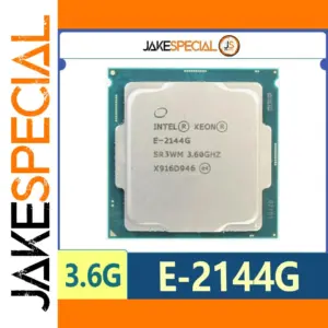 Intel Xeon E-2144G 4-Core Processor 3.60GHz