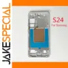 Samsung Galaxy S24 Middle Frame Bezel in Metallic Silver