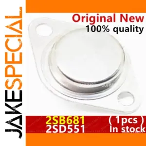 TO-3 Drive IC 2SD551 & 2SB681 for Electronics