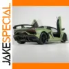 Green Lamborghini Aventador SVJ 1:18 Diecast Model