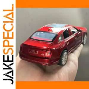 Red and Black Diecast Car Model 1:32 Scale