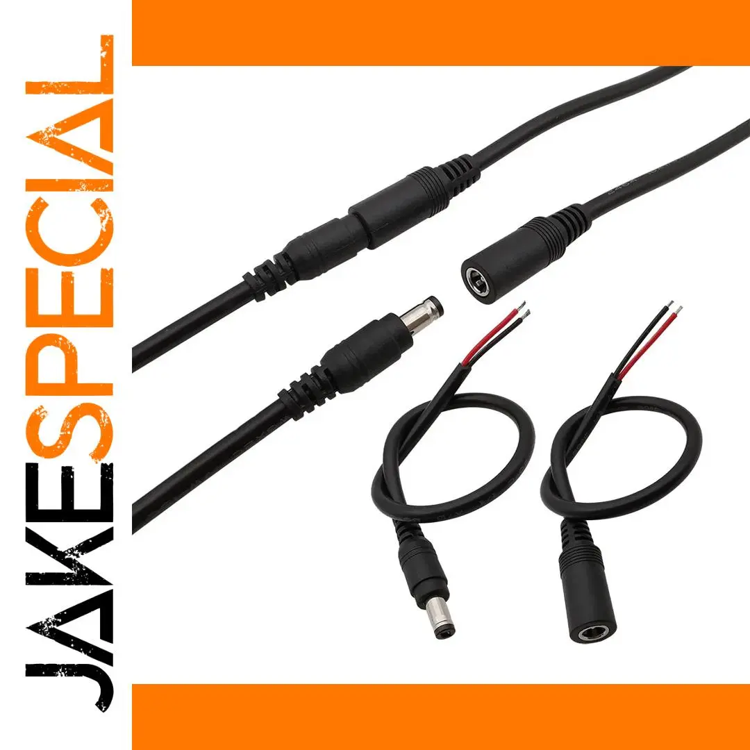 30cm DC Power Cable with 5.5x2.1mm Connectors 1 30cm DC Power Cable with 5.5x2.1mm Connectors