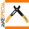 Bright Yellow Adjustable Wire Stripper for Precise Work