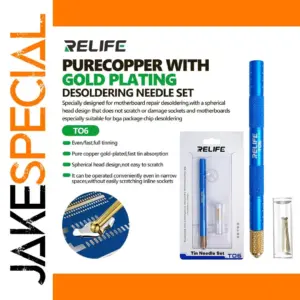Relife TO6 Desoldering Needle Set for Repairs