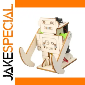 DIY Humanoid Wooden Walking Robot Kit