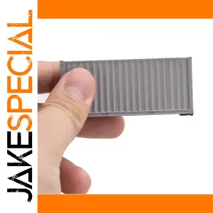 HO Scale Miniature Shipping Container 20-Foot Model