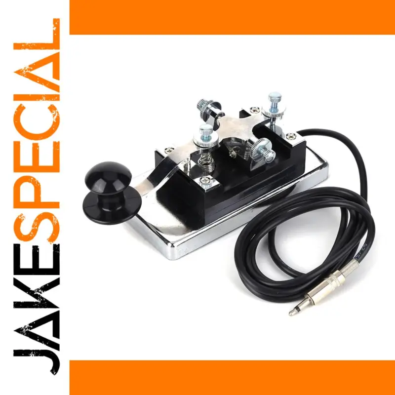 Enhance Your Radio Communication Skills with the Stainless Steel Morse Code CW Trainer Key 1 c32ad4798a0f41eead79c0df product image