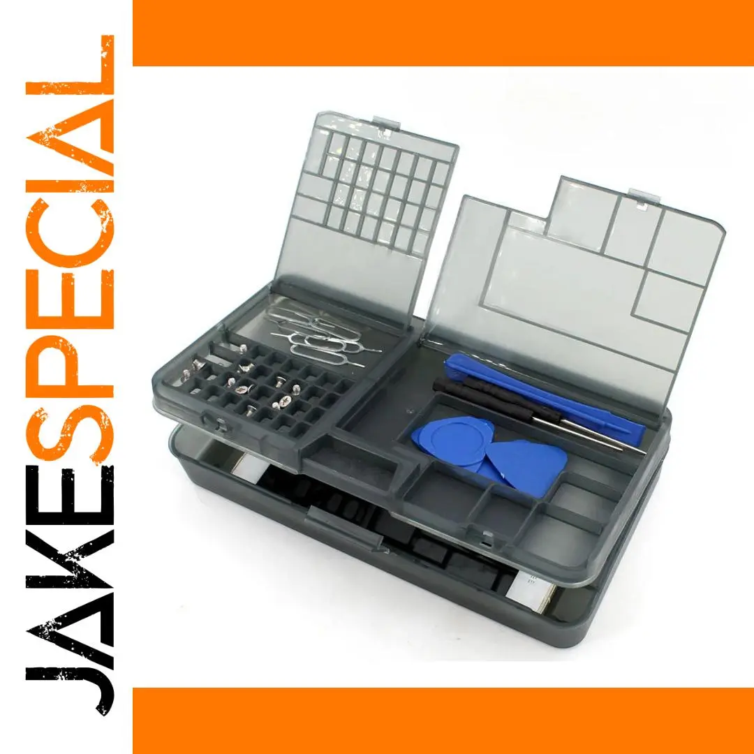 Black Double-Layer Storage Box for Small Parts 1 Black Double-Layer Storage Box for Small Parts