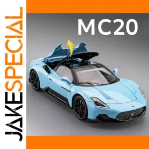 Blue MC20 Lykan 1:24 Diecast Model Car