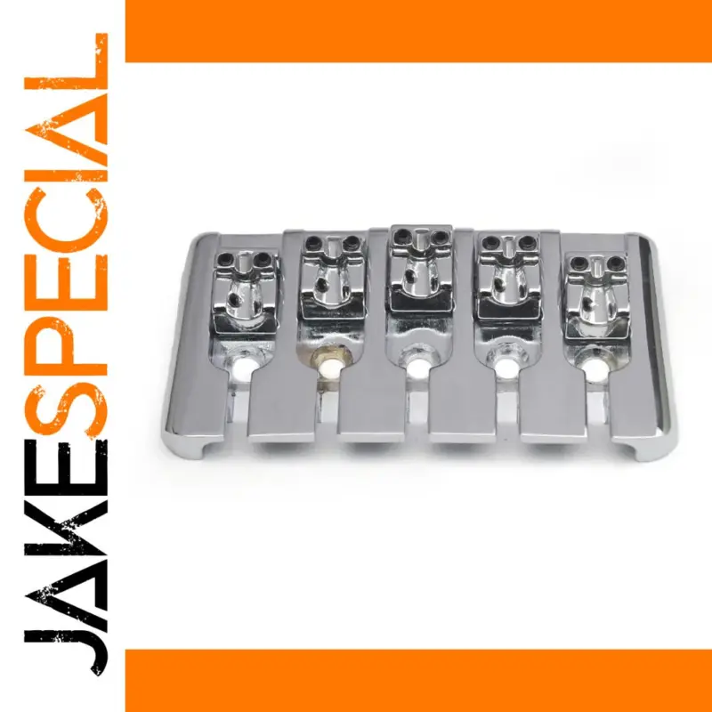 Enhance Your Bass Guitar with the Vintage 5-String Bass Bridge 1 c385323f92d547e8b326bd18 product image
