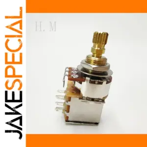 Durable 18mm Brass Split-Shaft Guitar Potentiometer