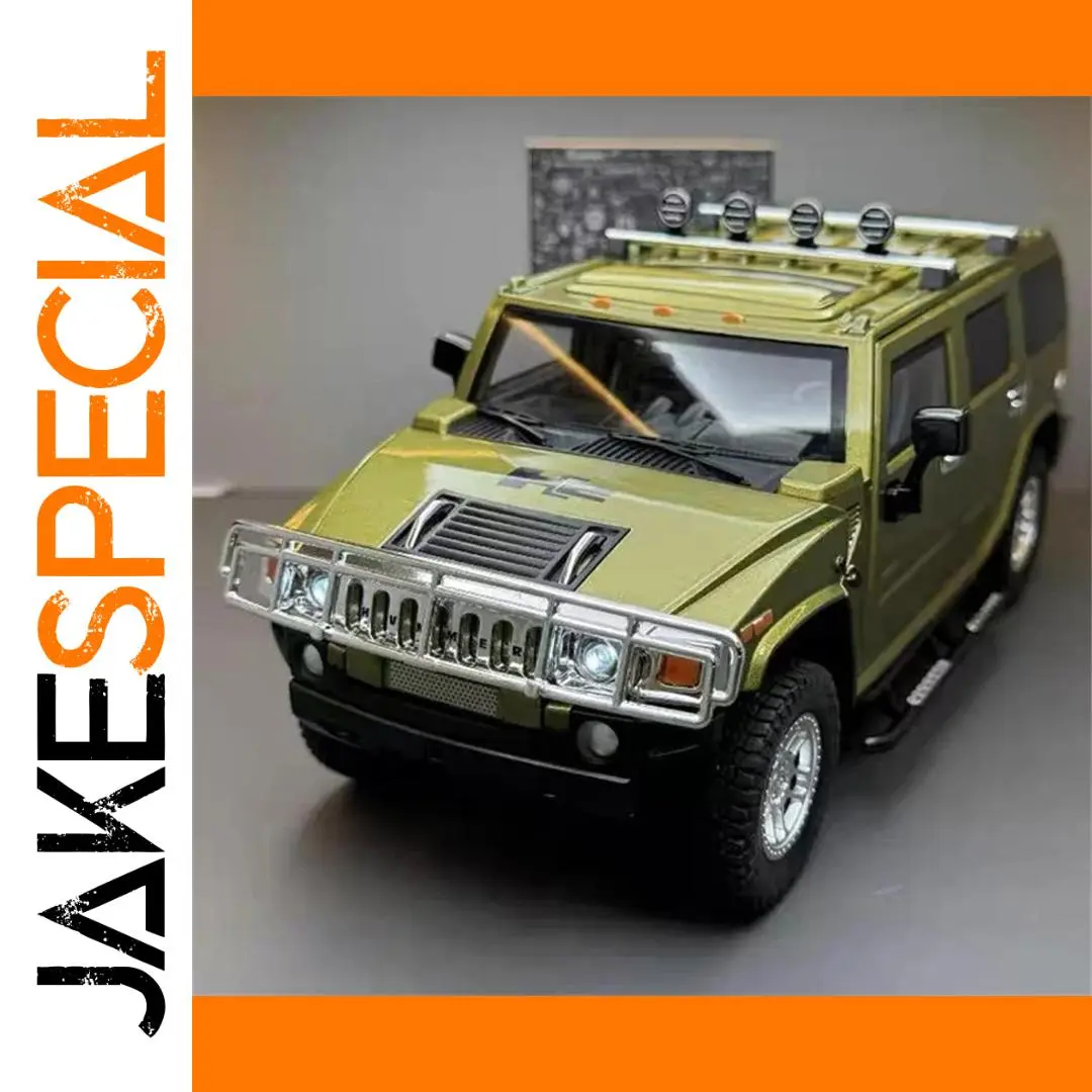1:18 Scale Hummer H2 Off-Road Diecast Model 1 1:18 Scale Hummer H2 Off-Road Diecast Model