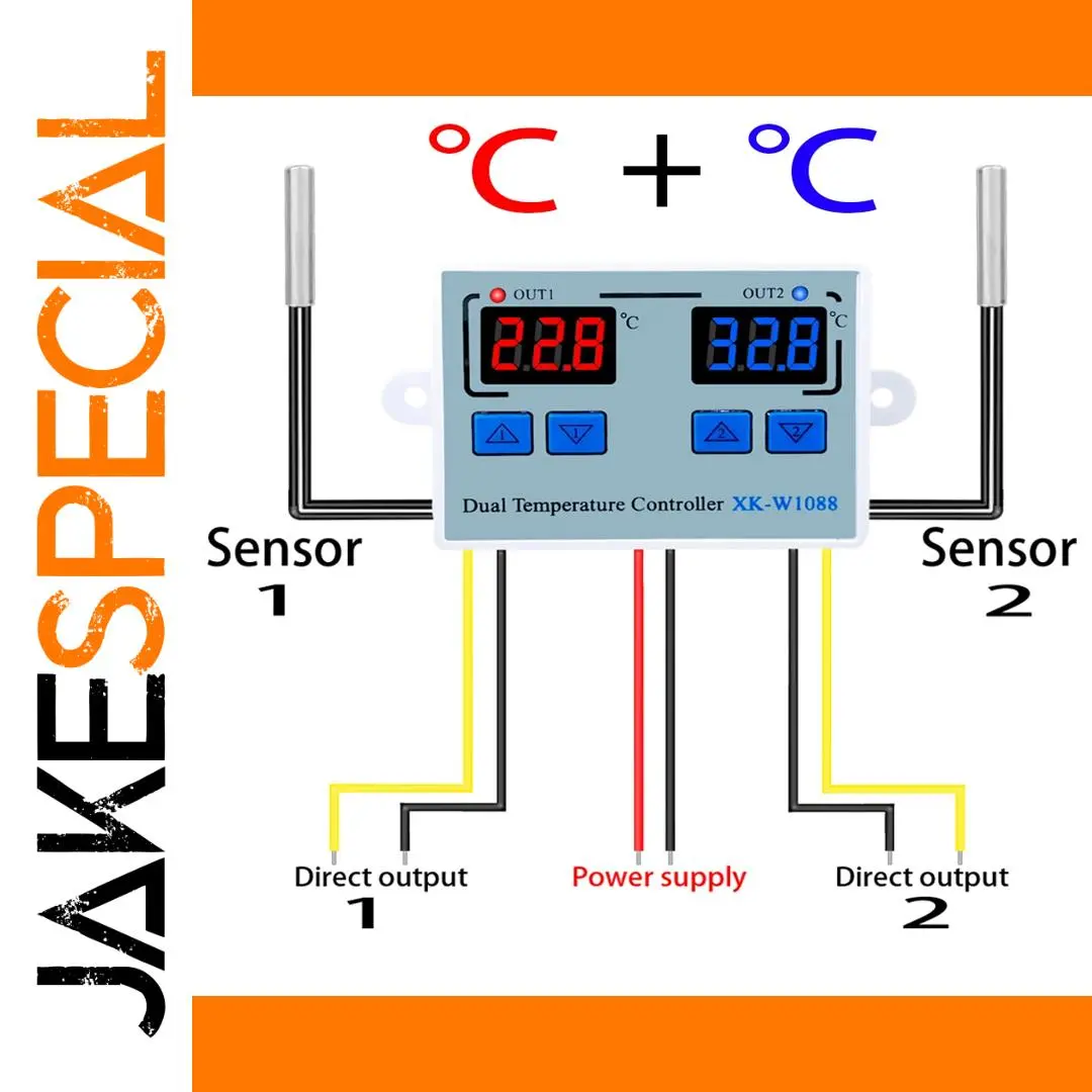 Dual LED Digital Temperature Controller for HVAC Systems 1 Dual LED Digital Temperature Controller for HVAC Systems