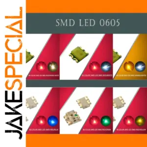 Bi-color SMD LED 0605 1.6x1.5mm Pack