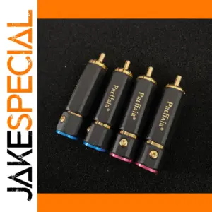 High-End RCA Connectors for Audio Systems