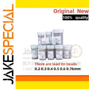 Precision Tin Solder Balls Set 0.2–0.76mm