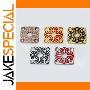 Decorative Stainless Steel Guitar Jack Plate