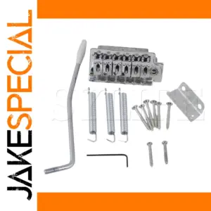 High-Polished Chrome Guitar Tremolo Bridge