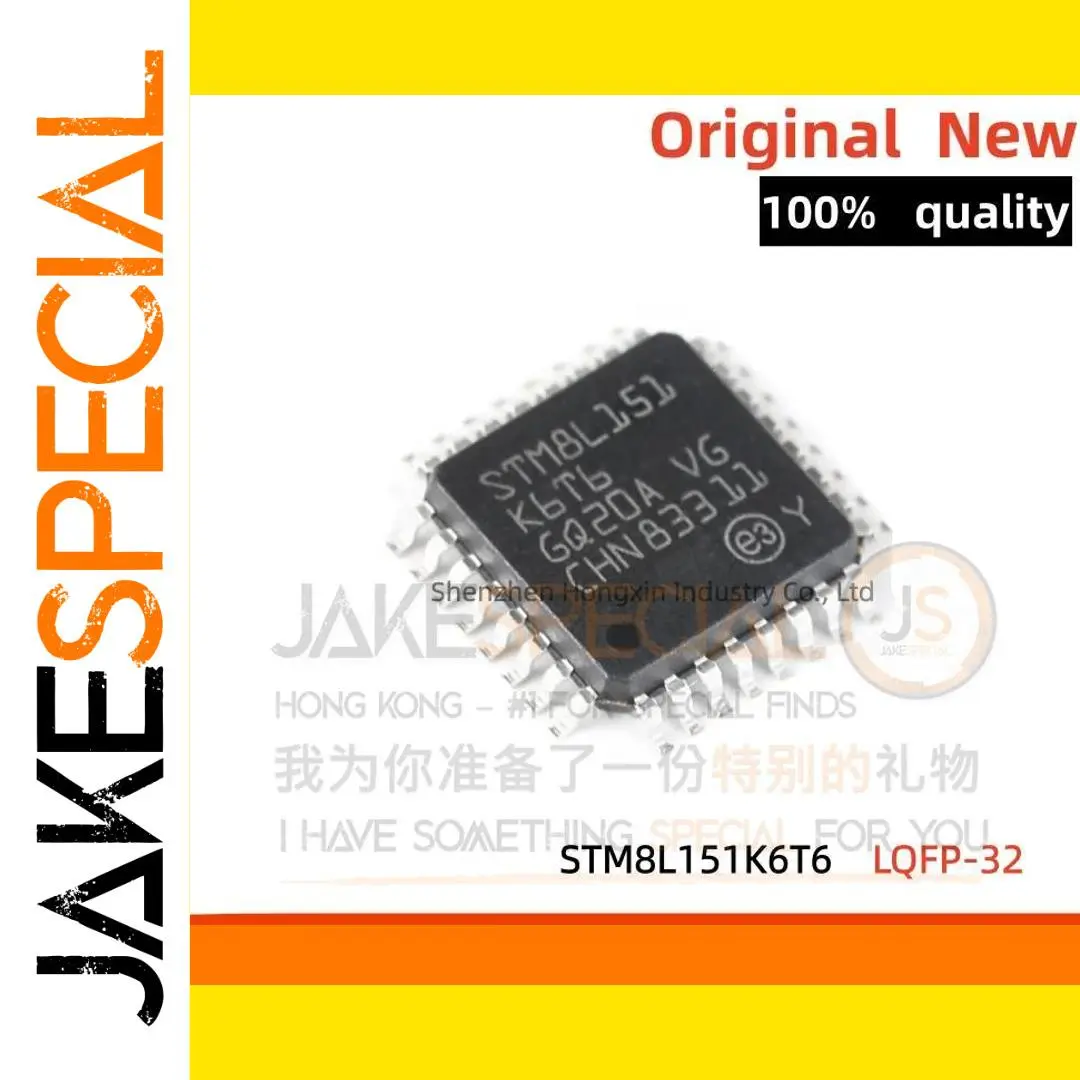 STM8L151K6T6 Microcontroller in LQFP-32 1 STM8L151K6T6 Microcontroller in LQFP-32