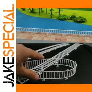 Ho Scale Railing Model for Dioramas