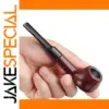 CF041 Traditional Tobacco Pipe with Marbled Wood