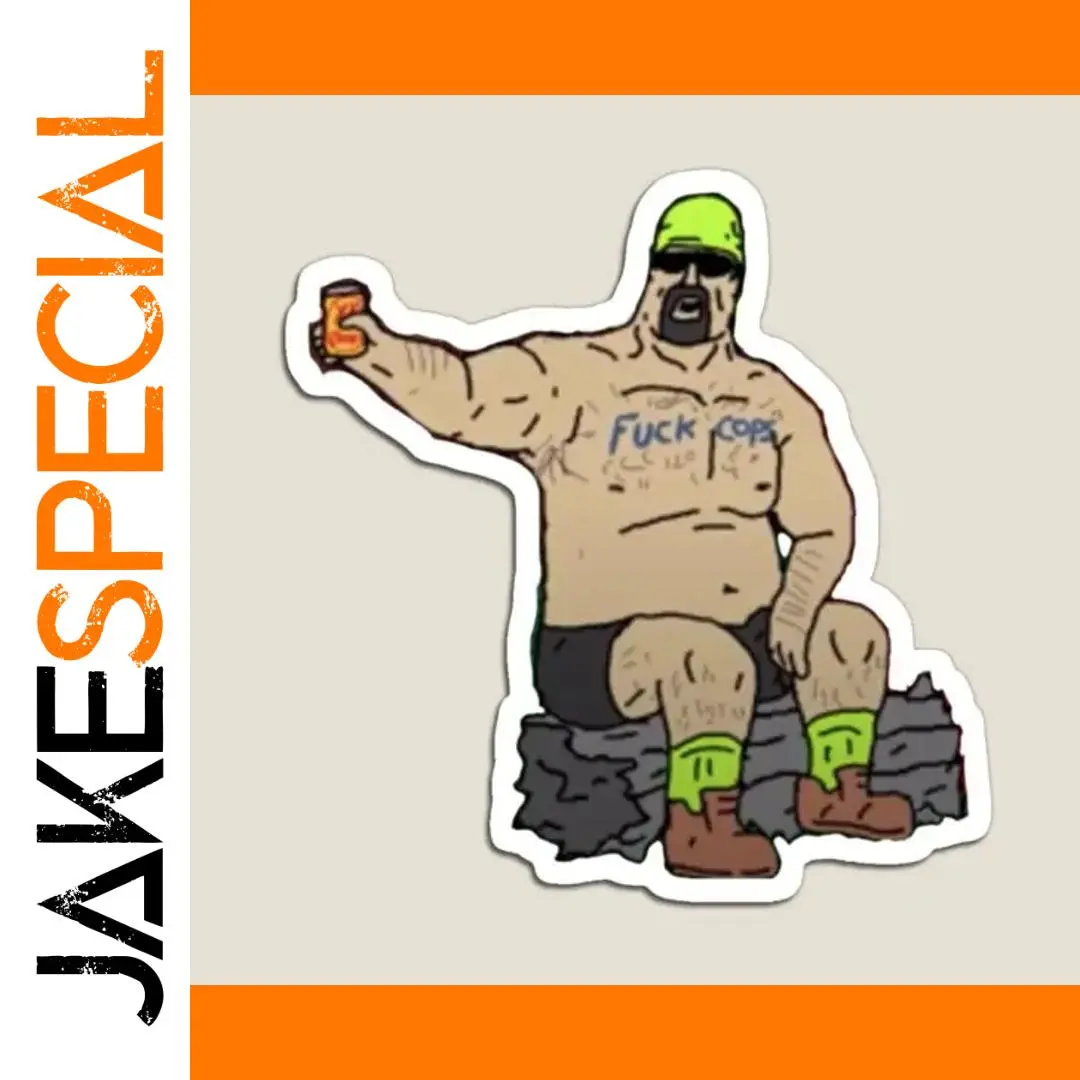 Vibrant Cartoon Magnet in Three Sizes 1 Vibrant Cartoon Magnet in Three Sizes