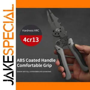 21-In-1 Stainless Steel Wire Stripping Pliers